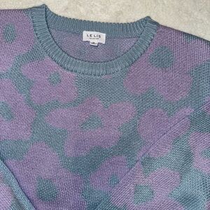 LELIS collection sweater with flower print